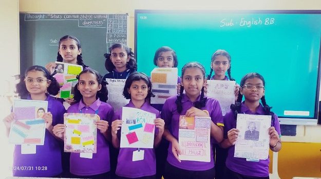 seventh std hyakinath activity